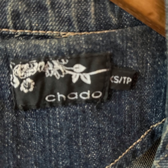 CHADO - XS blue jean coat for sale! - Picture 2 of 3